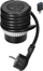 Prizë mobile ORNO OR GM 9018, 1x 2P+E, USB 3.0, inox i zi