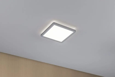 Panel LED për tavan Paulmann Atria Shine, 19x19cm, dritë e bardhë 840, krom