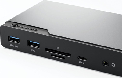 Dock USB C Alogic DV4 Universal DUCDV4, 100W, 2x 4K, gri