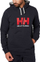 Bluzë me kapuç Helly Hansen Logo Hoodie M 33977-597, pambuk, për burra, navy
