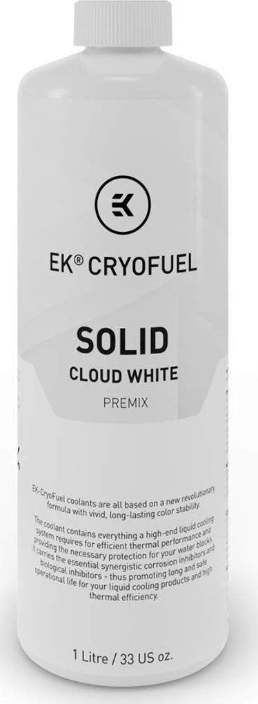 Lëng ftohës për PC EKWB EK CryoFuel, 1000ml, gati për përdorim, i bardhë