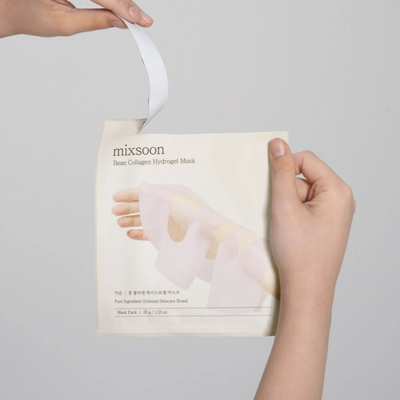 Maskë fytyre Mixsoon Bean Hydrogel Mask Pack, set 5x35 g, hidratim intensiv, shkëlqim lëkure