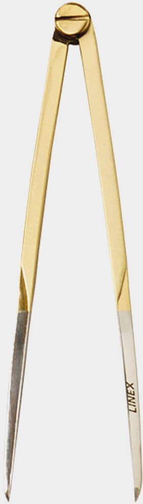Ndarëse nautike Linex 83001, 152mm, bronz dhe çelik, ngjyrë e artë