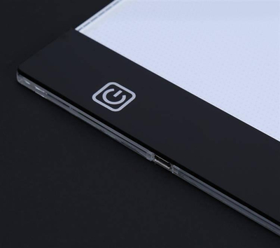 LED таблица за цртање A4, прилагодливо осветлување, со USB, бела