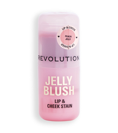 Ruzh Revolution Jelly Lip & Cheek Tint Jelly Peach Orange, 5 g
