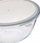 Enë qelqi 5five Simply Smart Glass Bowl With Lid, 2.7L, transparente