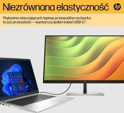 Monitor HP E24u G5, 23.8'', Full HD, i zi