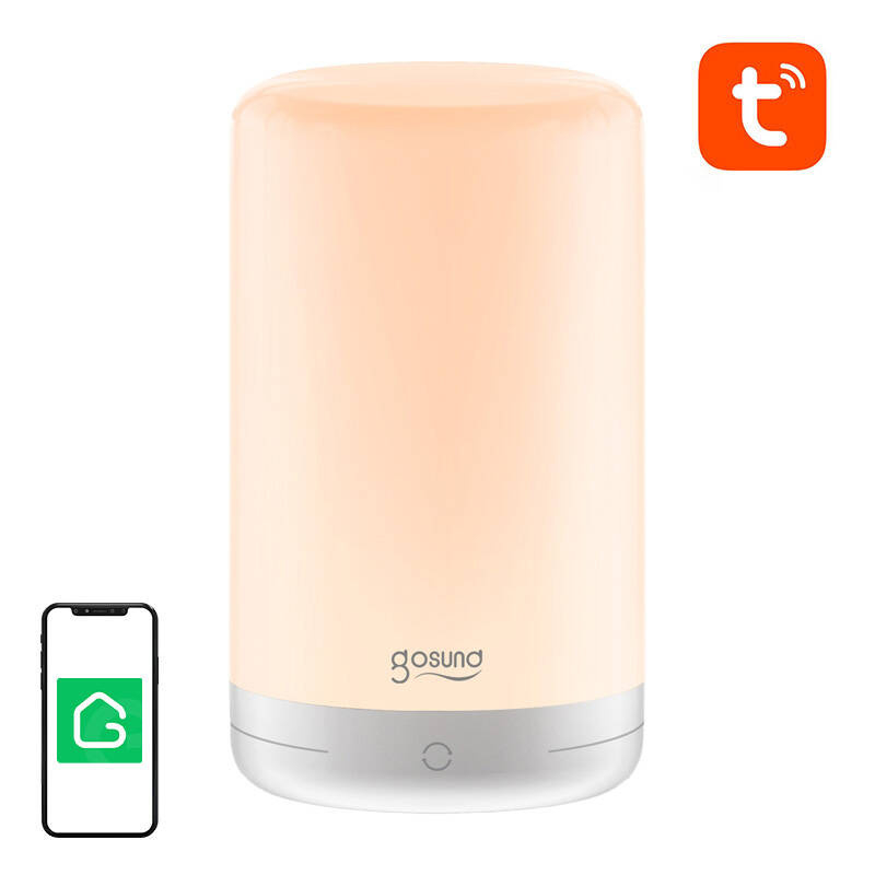 Llambë nate inteligjente Gosund LB3, RGB, WiFi, e bardhë