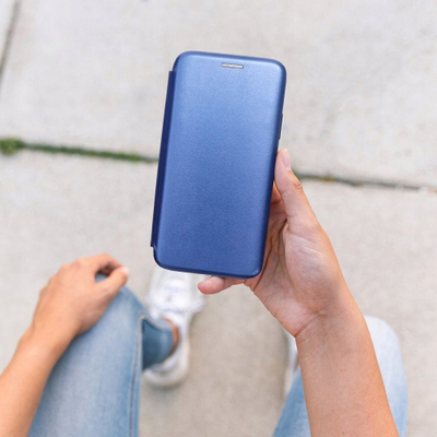 Maskë telefoni Elegance për Samsung S24 Ultra, mbrojtëse, blu navy
