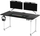 Tryezë elektrike e rregullueshme Ultradesk UDESK UP WTBB, 160×75 cm, lartësi 72–118 cm, me mousepad XXL
