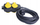 Parrullë zgjatuese Construction, 10m, 4 priza, 3x1.5 mm², IP44, e zezë