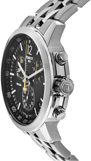 Orë për meshkuj Tissot PRC 200 Chronograph T114.417.11.057.00, e argjendtë