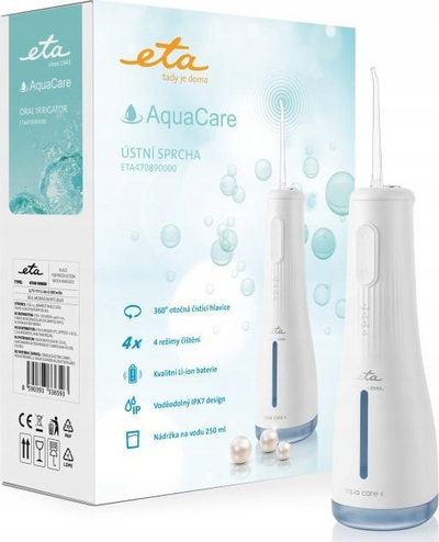 Dush oral ETA AquaCare II 4708 90000, i bardhë
