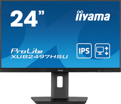 Monitor Iiyama XUB2497HSU B2, 23.8\", Full HD, i zi