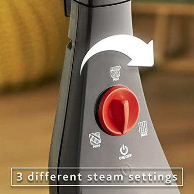 Shtupë me avull Vileda Steam Plus, e zezë