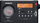 Radio portative Sangean PR-D7, FM MW, e zezë
