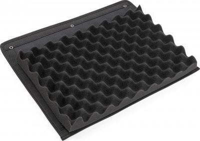 Panel me shkumë mbrojtëse B&amp;W LP/6000, me xhep dokumentesh, i zi