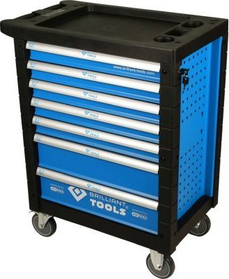 Колица за алат KS Tools BT152900, со фиоки, со тркала
