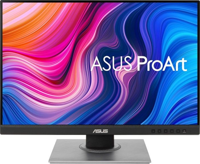 Monitor Asus ProArt PA248QV (90LM05K1-B01370), 24.1", 1920 x 1200 (WUXGA), 75 Hz, i zi dhe argjend