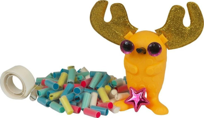 Set lodër kreative Epee Pluszki Kłębuszki Reindeer, 96 elemente, për krijim pelushi, shumëngjyrësh