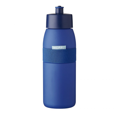 Shishe sporti Mepal Ellipse, 500 ml, plastike, blu e errët