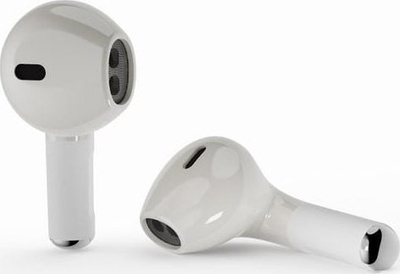 Kufje pa tela Gembird TWS-02-W, Bluetooth, in-ear, të bardha