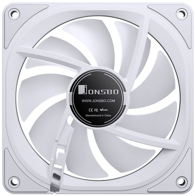 Ventilator PC Jonsbo FR-606WR, 120mm, PWM RGB, i bardhë