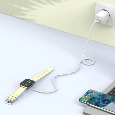 Kabllo karikimi magnetike Tech-Protect MC02 UltraBoost, 1m, USB-A, e bardhë