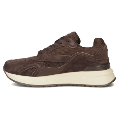 Женски спортски обувки Filippo DP7728, кожа, со платформа, сиви