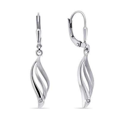 Сет обетки + привезок Brilio Silver SET202W