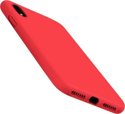 Mbrojtëse silikoni për Xiaomi Mi Note 10, standard, e kuqe