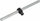 Dorezë T AWTOOLS Square Handle, 1/2", 250mm, e zezë