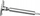 Prerëse pierogi prej çeliku inox, 6cm, dorezë ergonomike, argjendtë