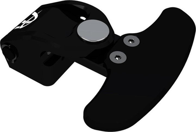Paddle shifter Ascher Racing Gen5 Formula, set me 2 pedale, për timona sim racing, ngjyrë e zezë