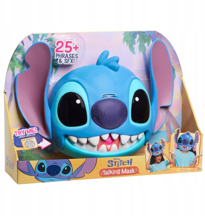 Maskë lodër Just Play Disney Stitch Talking, me zë, për kalamoj, shumëngjyrëshe