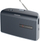 Radio portative Grundig Music 60X G, FM AM, me bateri edhe me rrymë, gri