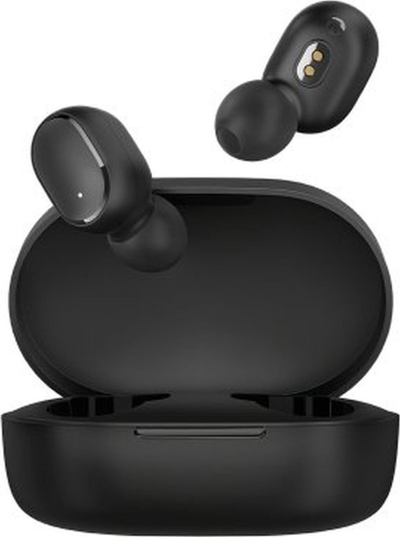 Kufje wireless Xiaomi Redmi Buds Essential M2222E1, me etui karikimi, të zeza