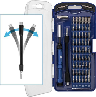 Set veglash OWC 72 Piece Advanced Toolkit, 72 mjete, profesional, shumëngjyrësh