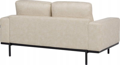 Divan 2 vendsh SOVIK, 156 cm, stof, krem