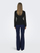 Bluzë për femra ONLY ONLANNELINA Slim Fit, e zezë