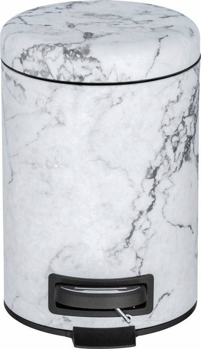 Kosh bërllogu Wenko ONYX, 3L, me pedale, mermer bardh e gri