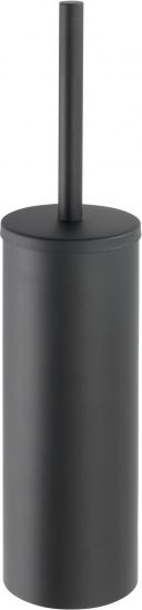 Furçë tualeti qëndruese Wenko Bosio, çelik inox, 40.5cm, e zezë mat
