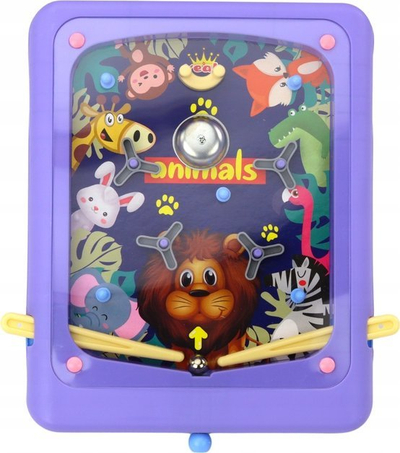 Loja tavoline pinball Arcade Flipper Animals, për kalamaj 3+, lejla