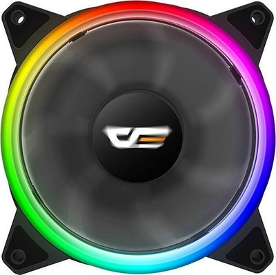 Вентилатори за компјутер Darkflash DR12 Pro, сет 3x120mm, RGB, црни