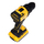 Shpues vidhosës Dewalt DCD708D2T, 18V, 2x bateri 2Ah, i verdhë