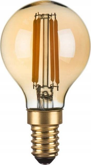 Llambë LED Italux 664-P45-DIM-AMB, 4W E14, 2200K DIMM, qelq ambert