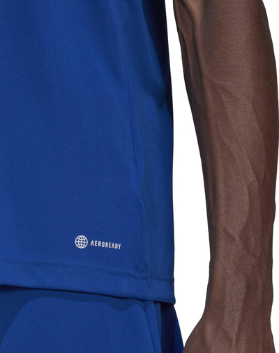 Bluzë sportive Adidas Entrada 22 JSY M HG6283, poliester, për burra, blu