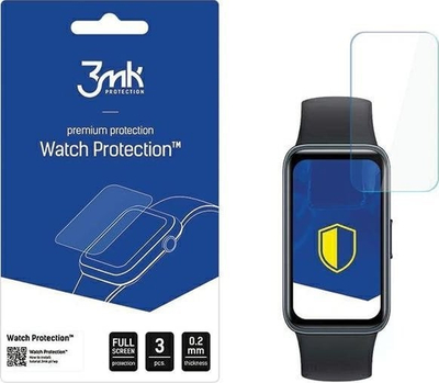 Folie mbrojtëse 3MK ARC Watch Film, për Huawei Band 8, fullscreen, transparente