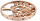 Varëse Hot Diamonds Tree Of Life EC309-EC308, 33 mm