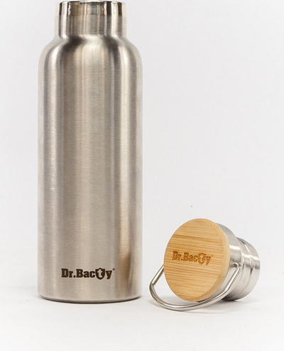 Shishe Dr.Bacty, 500 ml, e argjendtë